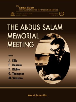 cover image of The Abdus Salam Memorial Meeting